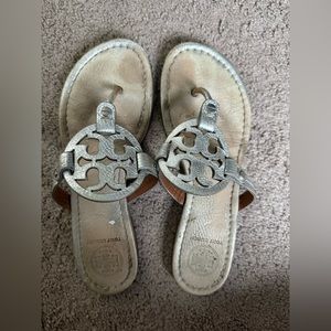 Well loved Tory burch miller sandals